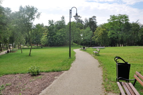 Ogród Zmysłów - park pałacowy